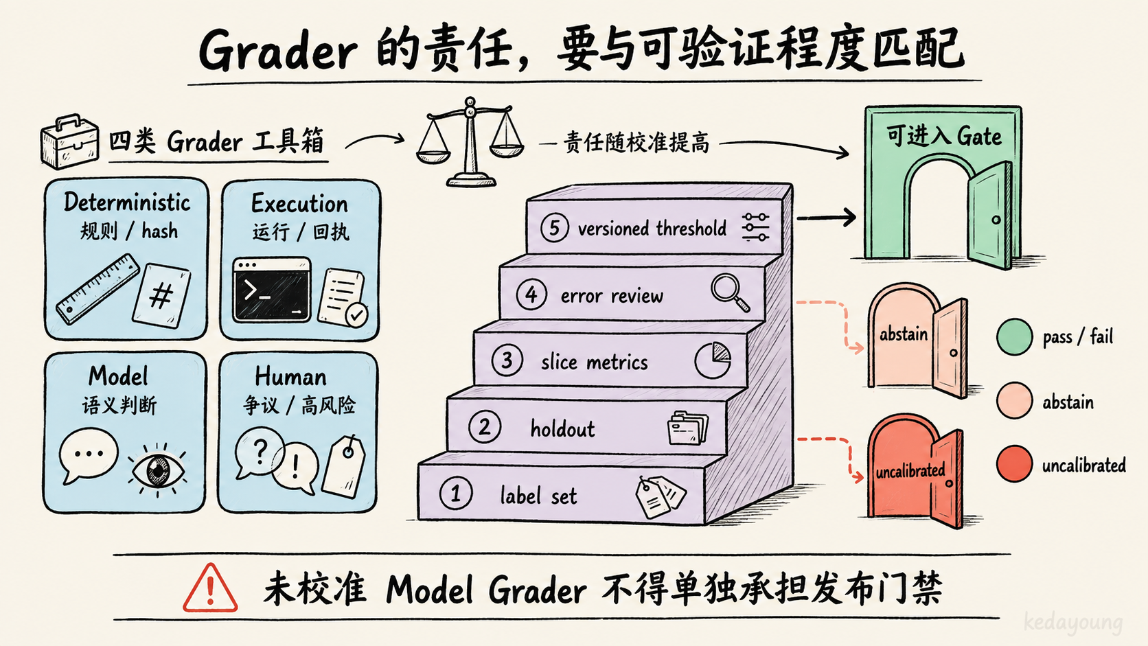 Grader 校准阶梯
