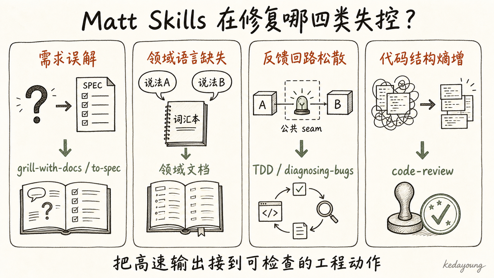 Matt Skills 修复的四类工程失控